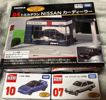 토미카 복권 NISSAN 카 딜러 AE86 스프린터 트레노 도요타 MR2