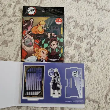 귀멸의 칼날 usj 아크릴 스탠드 이구로 오바나이