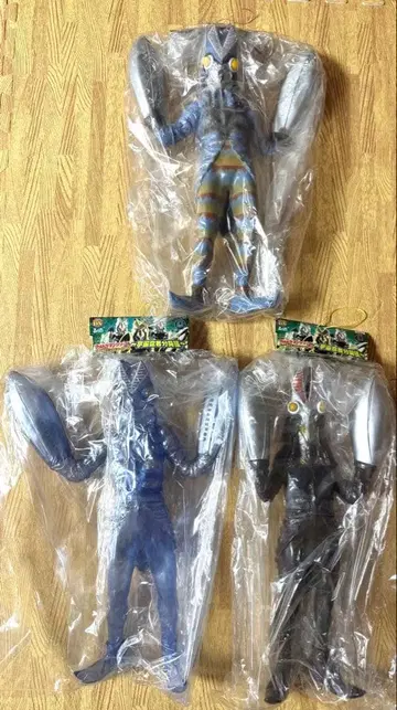 울트라맨 시리즈 빅 사이즈 소프트 비닐 피규어 발탄 성인 3종