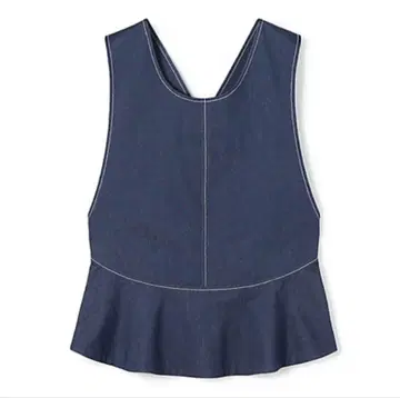 메종 토모로랜드 코튼 리보트 뷔스티에