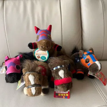 말 봉제 인형 5개 세트