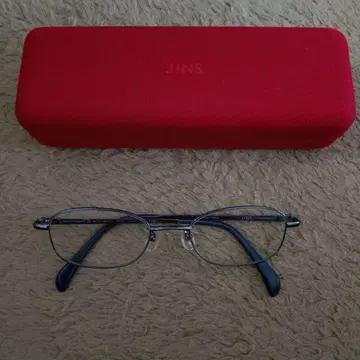 JINS 안경 (무도수) 케이스 포함