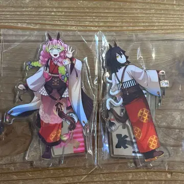 귀멸의 칼날 십이지 말띠 아크릴 스탠드 칸로지 미츠리 이구로 오바나이