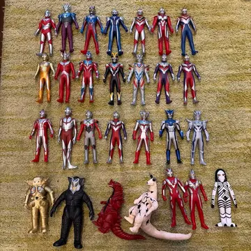 울트라맨 울트라 괴수 소프트 비닐 묶음 판매