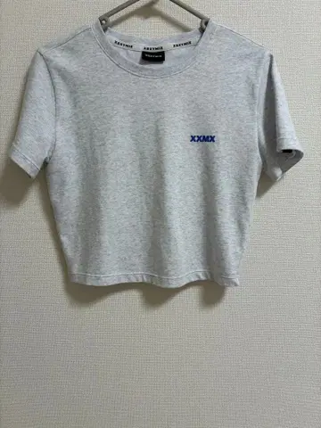 [ XEXYMIX ] 데일리 크롭 기장 반팔