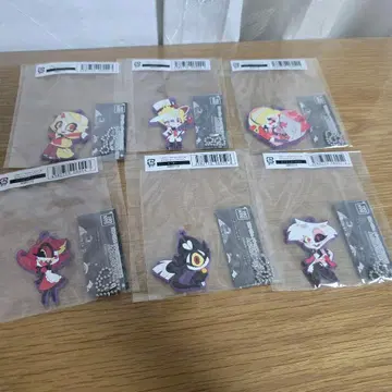 해즈빈 호텔 HazbinHotel 캡슐 러버 마스코트 6종 세트