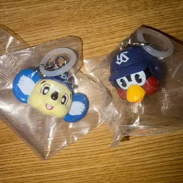 프로야구 마스코트 메지루시 액세서리 주니치 야쿠르트 도아라 츠바쿠로