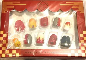 레어 판매 종료 귀멸의 칼날 렌고쿠 쿄쥬로 네일 칩