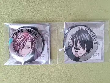 도겐안키 무타노 무진 오이란자카 쿄야 파보테리아 메탈릭 캔뱃지