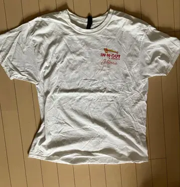 90년대 IN-N-OUT BURGER T셔츠 빈티지 남성용 XL
