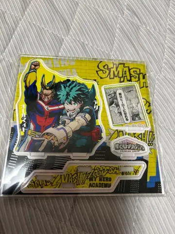 나의 히어로 아카데미아 원화전 명장면 디오라마 피규어 데쿠 & 올마이트