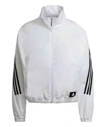 adidas 화이트 저지 윈드브레이커
