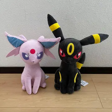 포켓몬스터 메챠모후굿토 봉제 인형 블래키 에브이 세트