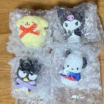 시크릿 핀즈 산리오 푸딩 쿠로미 뽀짜꼬 바츠마루 리본