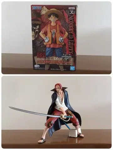 원피스 루피 샹크스 피규어 2체 세트