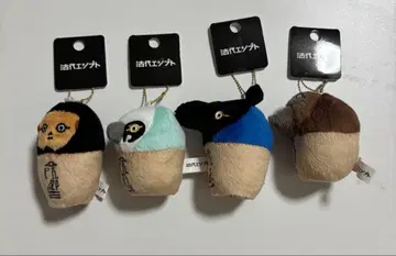 고대 이집트전 카노푸스 단지 손가락 인형 4개 세트 기념품 굿즈