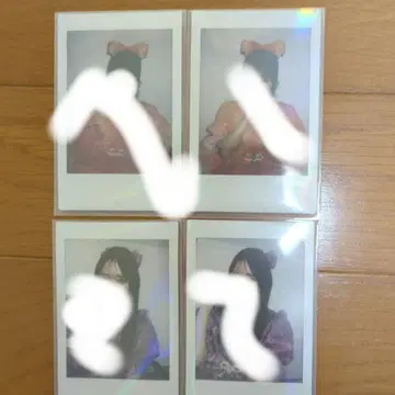 CUTIE STREET 추첨회 폴라로이드