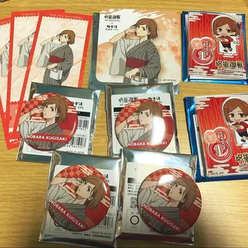 주술회전 극락탕 쿠기사키 노바라 캔뱃지 아크릴 스탠드 코스터 카드