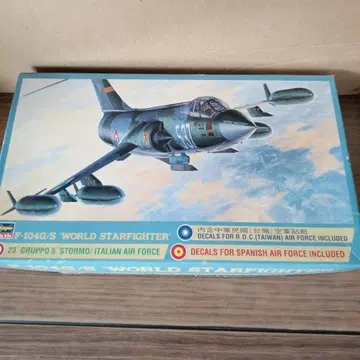 하세가와 1/32 스케일 F-104GS 월드 스타 파이터