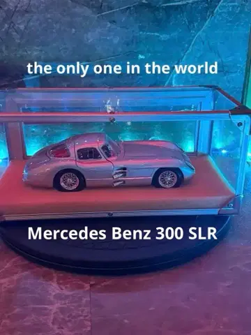 세상에 단 하나 초레어 메르세데스 벤츠 300 SLR 1/18
