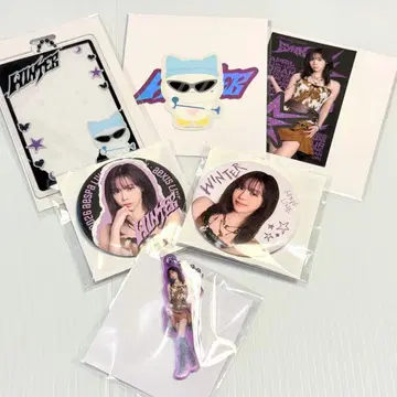 aespa 윈터 랜덤 토이 세트