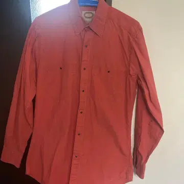 80년대 Banana Republic 살몬 핑크 긴팔 셔츠