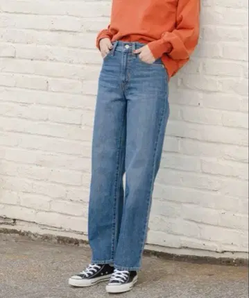 리바이스 배기 데님 94 BAGGY 인디고 24inch