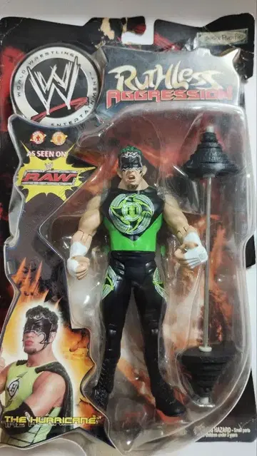 JAKKS사판 WWE 프로레슬링 피규어 더 허리케인