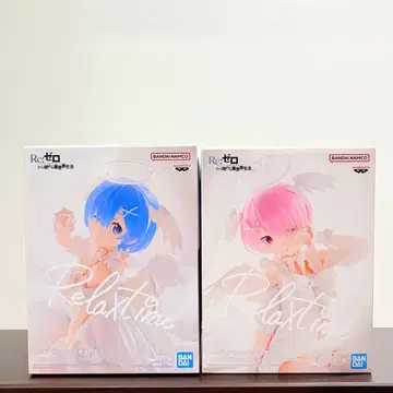 RelaxTime 리제로 피규어 SweetAngel 렘 & 라무
