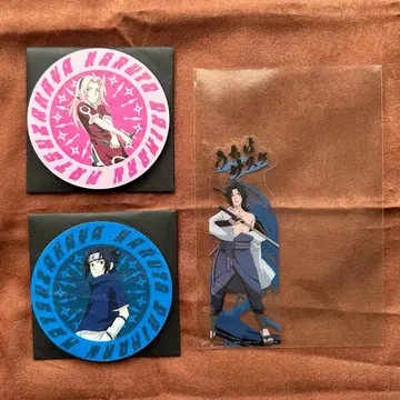 NARUTO 다이마루 팝업 혜택 코스터 사스케 사쿠라