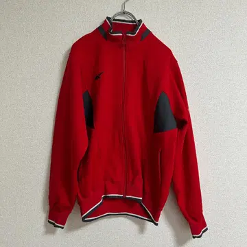 asics 아식스 80s 골드 타이거 트랙 자켓 레드