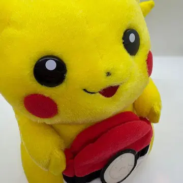 레어 피카츄 봉제 인형 초기 TOMY 포켓몬