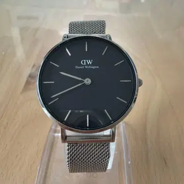Daniel Wellington DW 블랙 메쉬 손목시계