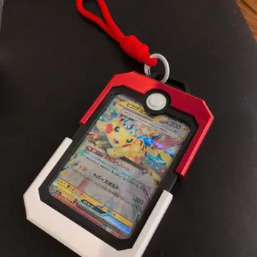 포켓몬 카드 홀더 액세서리 피카츄 RR 포함