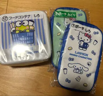 케로케로케로피/후드 컨테이너 키티 시나모롤,케로피/파우치