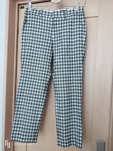 SHIPS 깅엄 체크 썸머 팬츠