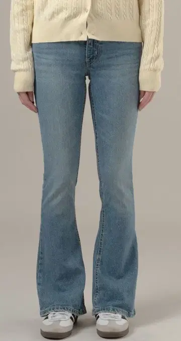 [새상품급] Levi's/리바이스 LOW SLIM BOOT 청바지
