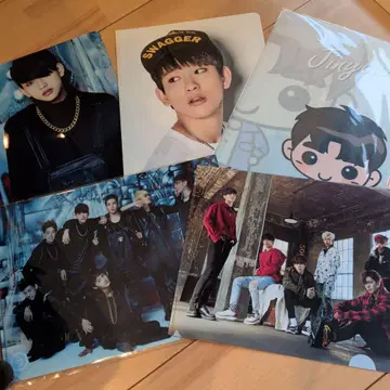 GOT7 진영 메인 클리어 파일 5장 세트