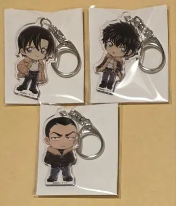 명탐정 코난 와일드 퍼 키링 마츠다 진페이 하기와라 켄지 요코미조 시게토