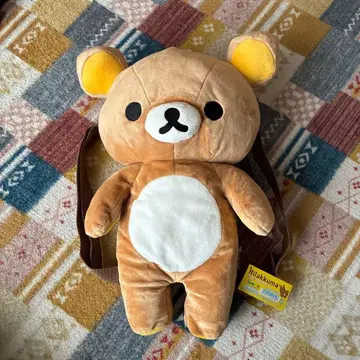 산엑스 [ 리락쿠마 ] 봉제 인형형 럭색