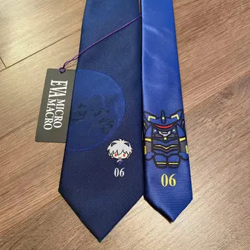 에반게리온 나기사 카오루 Mark.6 넥타이 네이비