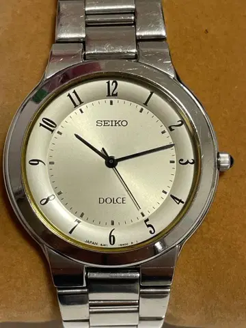 SEIKO 세이코 돌체 8J41-6170 QZ 작동 양호