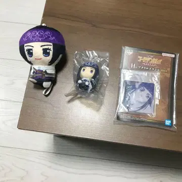 새상품 골든 카무이 봉제 인형 아크릴 스탠드 쵸코놋코 제일복권 피규어