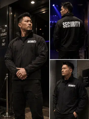[ 정가 23,800엔 ] 로스코 밀리터리 자켓 SECURITY