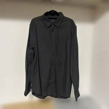 nanouniverse 다크 그레이 긴팔 셔츠