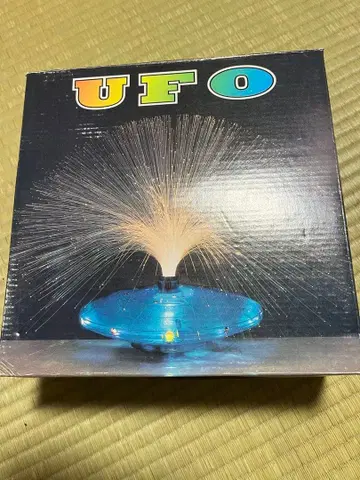 파이버라이트 UFO형 레트로 조명 인테리어 탁상 램프 쇼와 레트로