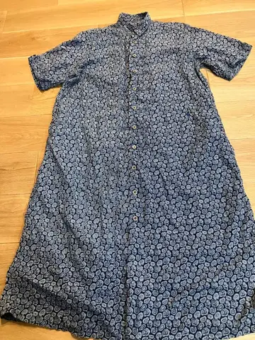 45r 반팔 셔츠 원피스