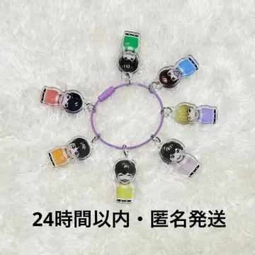 나니와단시 아크릴 키링 손가락 인형