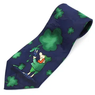 SURREY 넥타이 성 패트릭 샴록 클로버 구제 의류 올 패턴