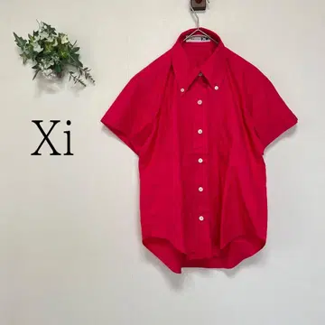 Xi 사이 린넨 카슈쿨 블라우스 반팔